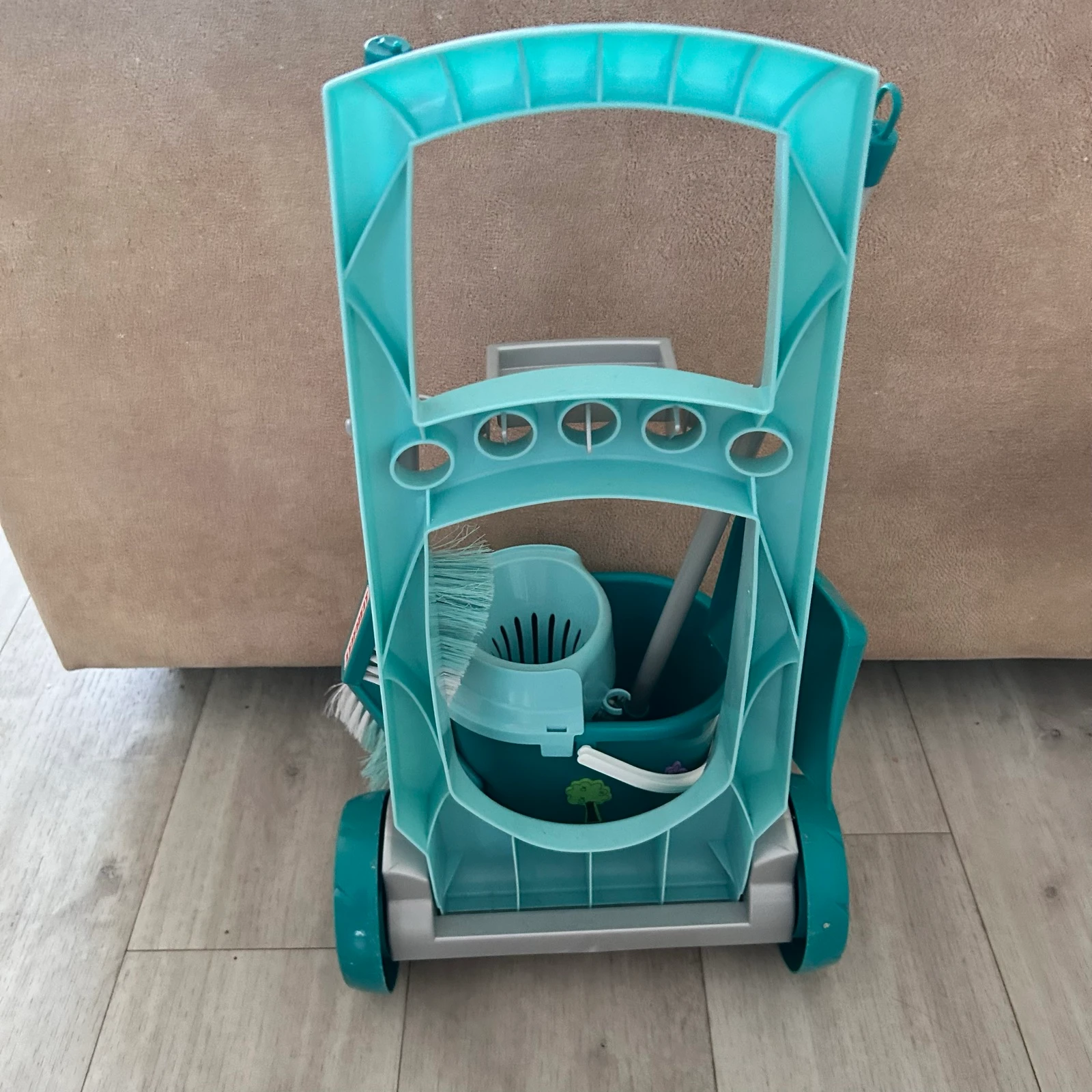 Leifheit kids cleaning trolley – complete cleaning set with bucket & accessories – photo 7